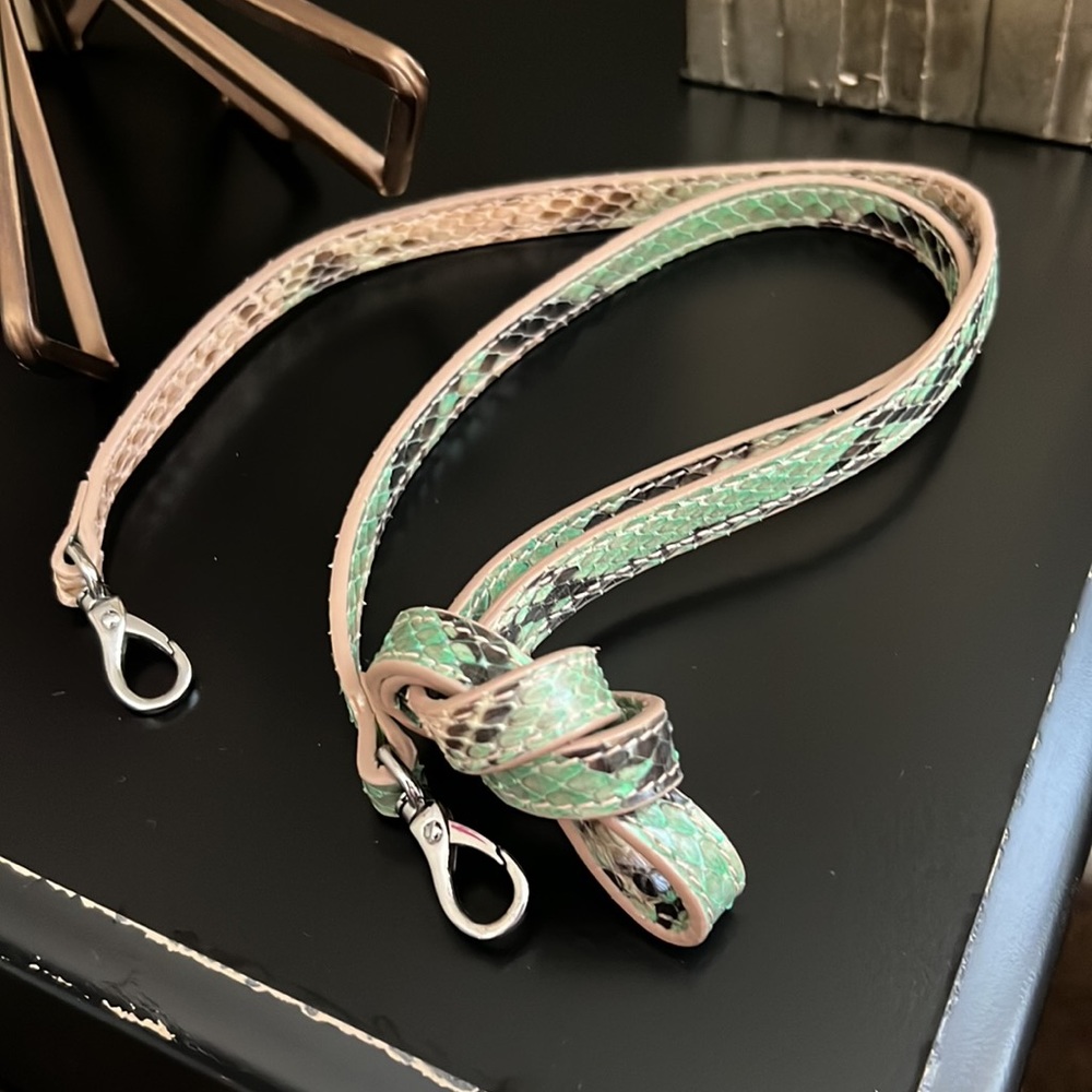 Dee Ocleppo Python Tote With Crossbody Strap - image 6